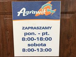 Agrawit. Sklep Wielobranżowy, Witkowo godziny otwarcia