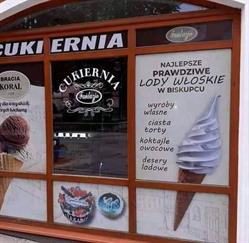 Fantazja. Sklep Piekarniczo - Cukierniczy. Bekieszczuk K., Biskupiec godziny otwarcia