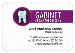 Daria Borzyszkowska-Kowalska Gabinet Stomatologiczny, Chojnice godziny otwarcia