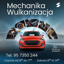 Mechanika Wulkanizacja Rzemieniecka Diagnostyka komputerowa, Gorzów Wielkopolski godziny otwarcia