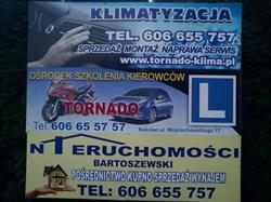 Tornado. Ośrodek Szkolenia Kierowców. Bartoszewski K., Kościan godziny otwarcia