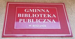Biblioteka Publiczna Gminna, Różan godziny otwarcia