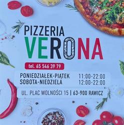 Verona. Pizzeria, Rawicz godziny otwarcia