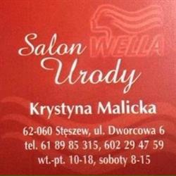 Krystyna. Salon fryzjerski, Stęszew godziny otwarcia