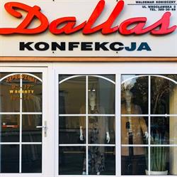 Dallas. Sklep z konfekcją. Konieczny W., Wołów godziny otwarcia