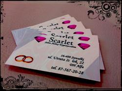 Scarlet. Salon ślubny, Suwałki godziny otwarcia