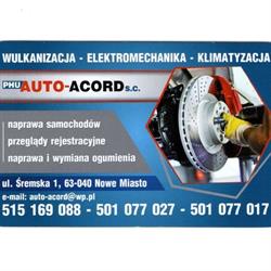 AUTO-ACORD - Mechanika samochodowa, Nowe Miasto nad Wartą godziny otwarcia