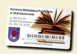 Biblioteka Publiczna Gminna, Stanisławów godziny otwarcia