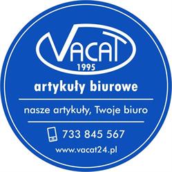 VACAT artykuły biurowe, wyrób pieczątek, grawerowanie laserem, ksero Knurów, godziny otwarcia