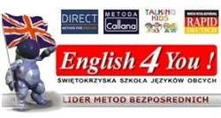 English 4 You. Szkoła Językowa, Kielce godziny otwarcia
