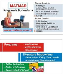 Matmar. Księgarnia Budowlana, Opole godziny otwarcia