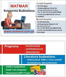 Matmar. Księgarnia Budowlana, Opole godziny otwarcia
