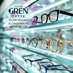 Optyk GREŃ, Skoczów godziny otwarcia