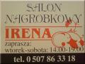 Nagrobki, Liternictwo - Salon Nagrobkowy "irena", Ruda Śląska godziny otwarcia