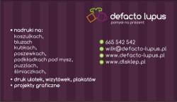 DEFACTO LUPUS, Sobolew godziny otwarcia