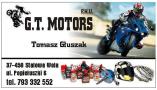 Sklep Motocyklowy G.t. Motors, Stalowa Wola - godziny otwarcia