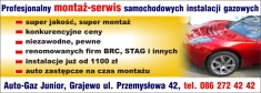 Auto-Gaz "JUNIOR", Grajewo godziny otwarcia
