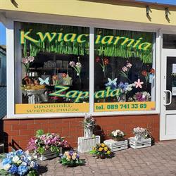 Kwiaciarnia Zapała Mrągowo, godziny otwarcia