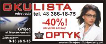Optyk Vision Grójec - Okulista i Optometrysta, godziny otwarcia