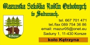 Szkółka Roślin, Saduny godziny otwarcia