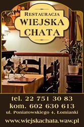 Restauracja Wiejska Chata, Łomianki - godziny otwarcia