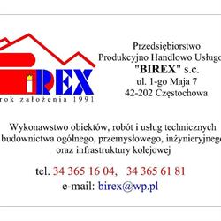 Birex s.c. PPHU, Częstochowa godziny otwarcia