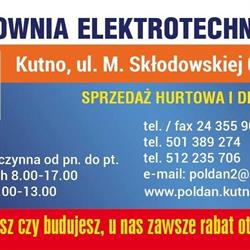 Poldan Sp. z o.o. PPUH, Kutno godziny otwarcia