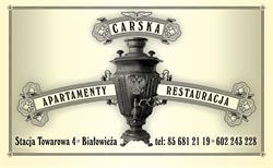 Restauracja Carska i Apartamenty, Białowieża godziny otwarcia