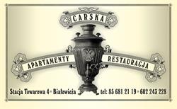 Restauracja Carska i Apartamenty, Białowieża godziny otwarcia