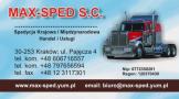 Max-Sped S.C., Kraków godziny otwarcia