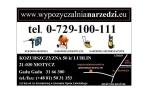 Wypozyczalnianarzedzi.eu, Motycz - godziny otwarcia