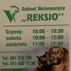 Gabinet Weterynaryjny Reksio, Krosno - godziny otwarcia