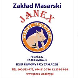 Pasternak Janex Zakład Masarski, Myślenice godziny otwarcia