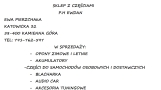 Sklep Z Częściami Do Samochodów Osobowych i Dostawczych P.h Ewdan, Kamienna Góra godziny otwarcia