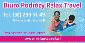 Biuro Podróży Relax Travel, Gliwice godziny otwarcia