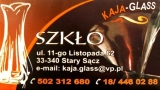 Sklep internetowy ze szkłem Kaja-Glass, Stary Sącz godziny otwarcia