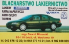 Blacharstwo Lakiernictwo Wulkanizacja Mechanika, Łódź - godziny otwarcia