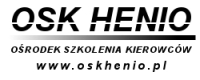Osk Henio - Prywatny Ośrodek Kursowego Szkolenia Kierowców Budny Henryk, Sosnowiec - godziny otwarcia