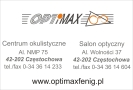 Nzoz Przychodnia Specjalistyczna Optimax-Fenig SC, Częstochowa godziny otwarcia