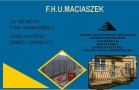 F.h.u."maciaszek"michał Maciaszek, Jaworzno godziny otwarcia