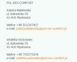 Pol-Rex-Comfort, Mysłowice - godziny otwarcia