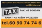 Taxi 62 - 15% Rabat! Tel.60 90 74 74 6, Jaworzno godziny otwarcia