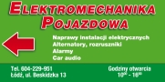 Elektromechanika Pojazdowa, Łódź - godziny otwarcia