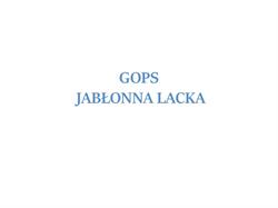 Gminny Ośrodek Pomocy Społecznej, Jabłonna Lacka godziny otwarcia