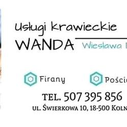 Wanda Usługi Krawieckie Wiesława Wanda Duda, Kolno godziny otwarcia