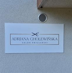 Adriana. Salno fryzjerski. Cholewińska A., Dychów godziny otwarcia
