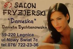 Danuśka Zakład Fryzjerski Danuta Dychtanowska, Legnica godziny otwarcia