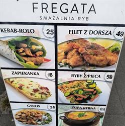 Fregata Smażalnia Ryb, Gdynia godziny otwarcia