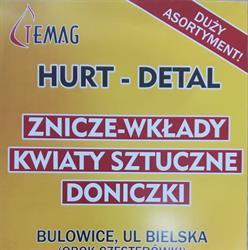 Temag S.C. Zakład Produkcyjno-Handlowo-Usługowy Hurtownia Jerzy Kasolik Grzegorz Wróbel, Bulowice godziny otwarcia