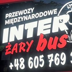 Przewóz osób Inter-Bus Żary, bus z adresu na adres, przewozy za granicę, Mirostowice Dolne godziny otwarcia